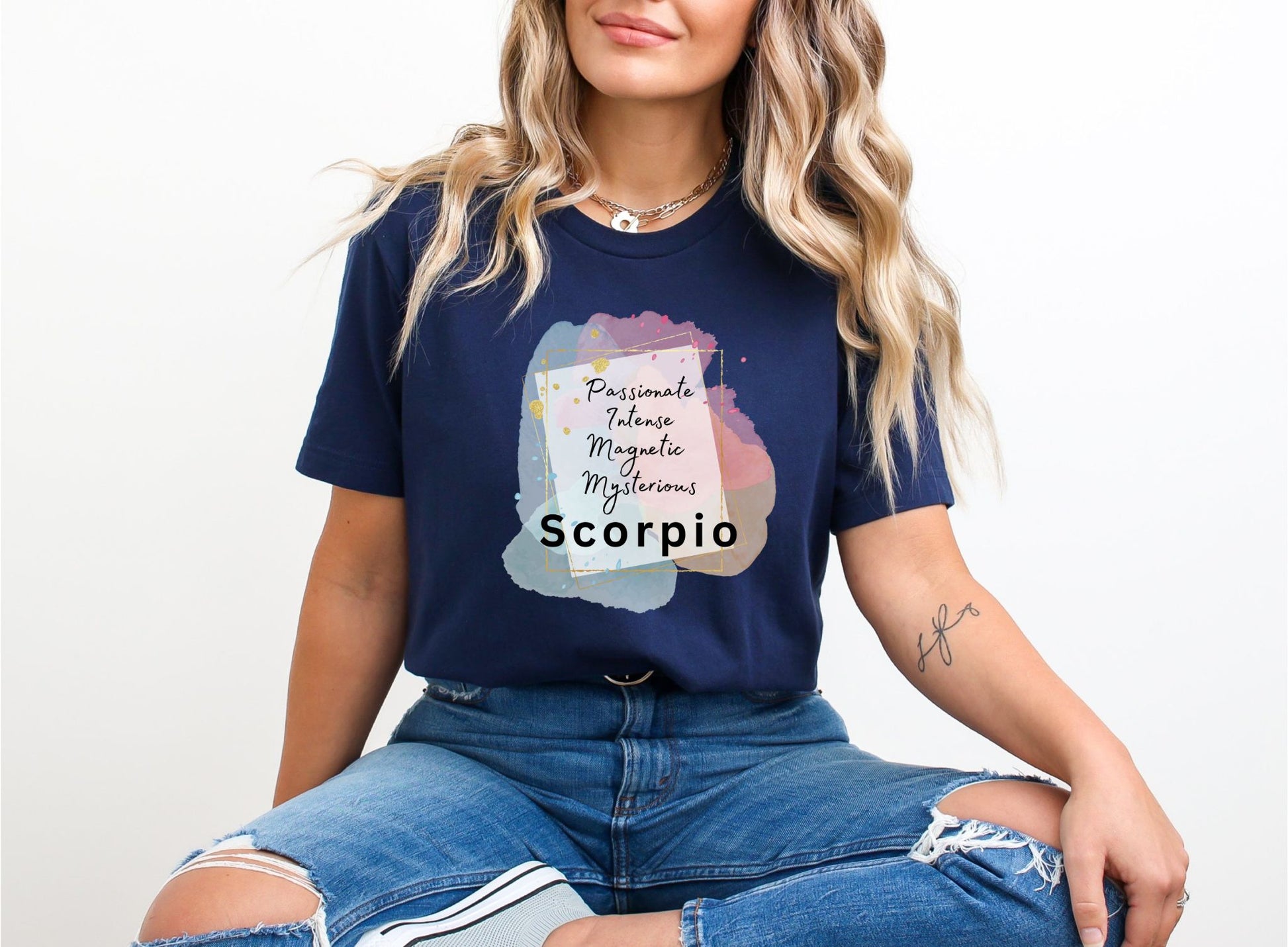 ScorpioT-Shirt-Navy