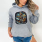 Sport Grey Halloween Skull Pirate Hoodie