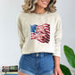 Star Stripes and Freedom Vibes Sand Sweatshirts