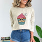 Sweet But Psycho Cupcake Sand Sweatshirt