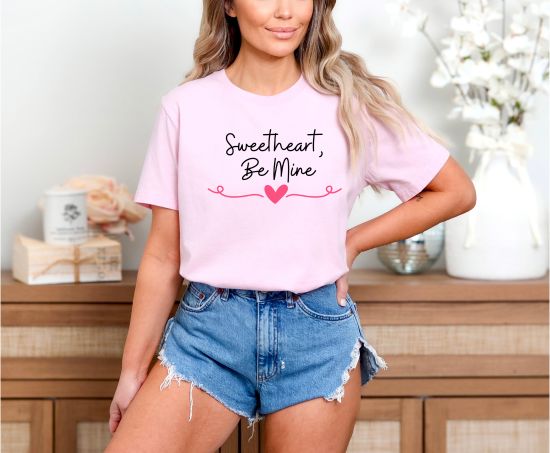 SweetHeart Be Mine Soft Pink TShirt