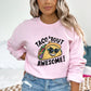 Taco 'Bout Awesome Light Pink Sweatshirt