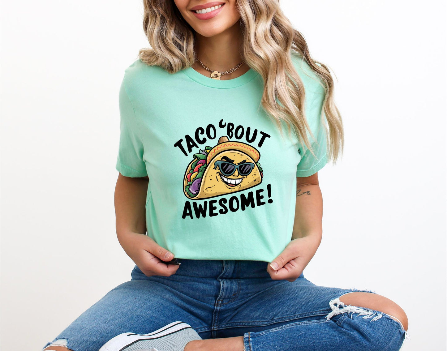 Taco 'Bout Awesome Mint T-Shirt