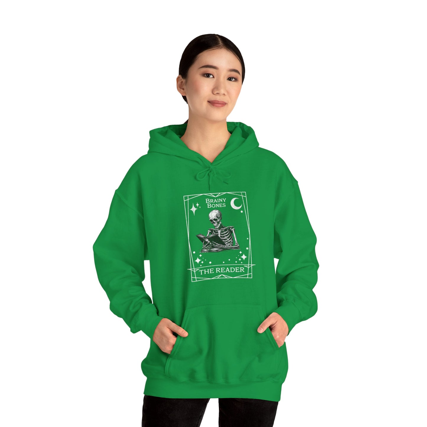 The Reader Irish Green Hoodie