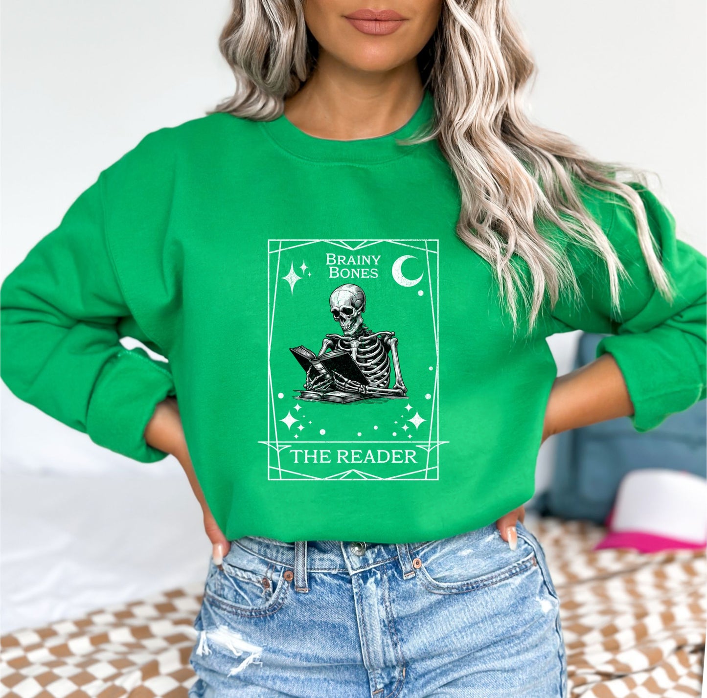 The Reader Irish Green Sweatshirt