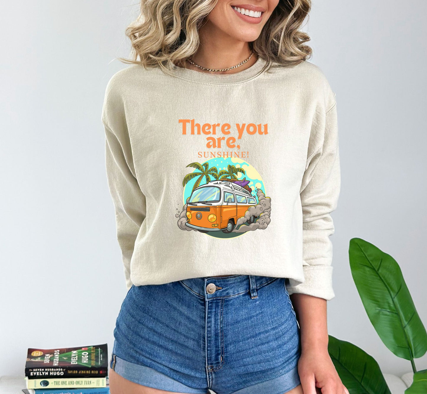 There You Are Sunshine Sand Sweatshirt