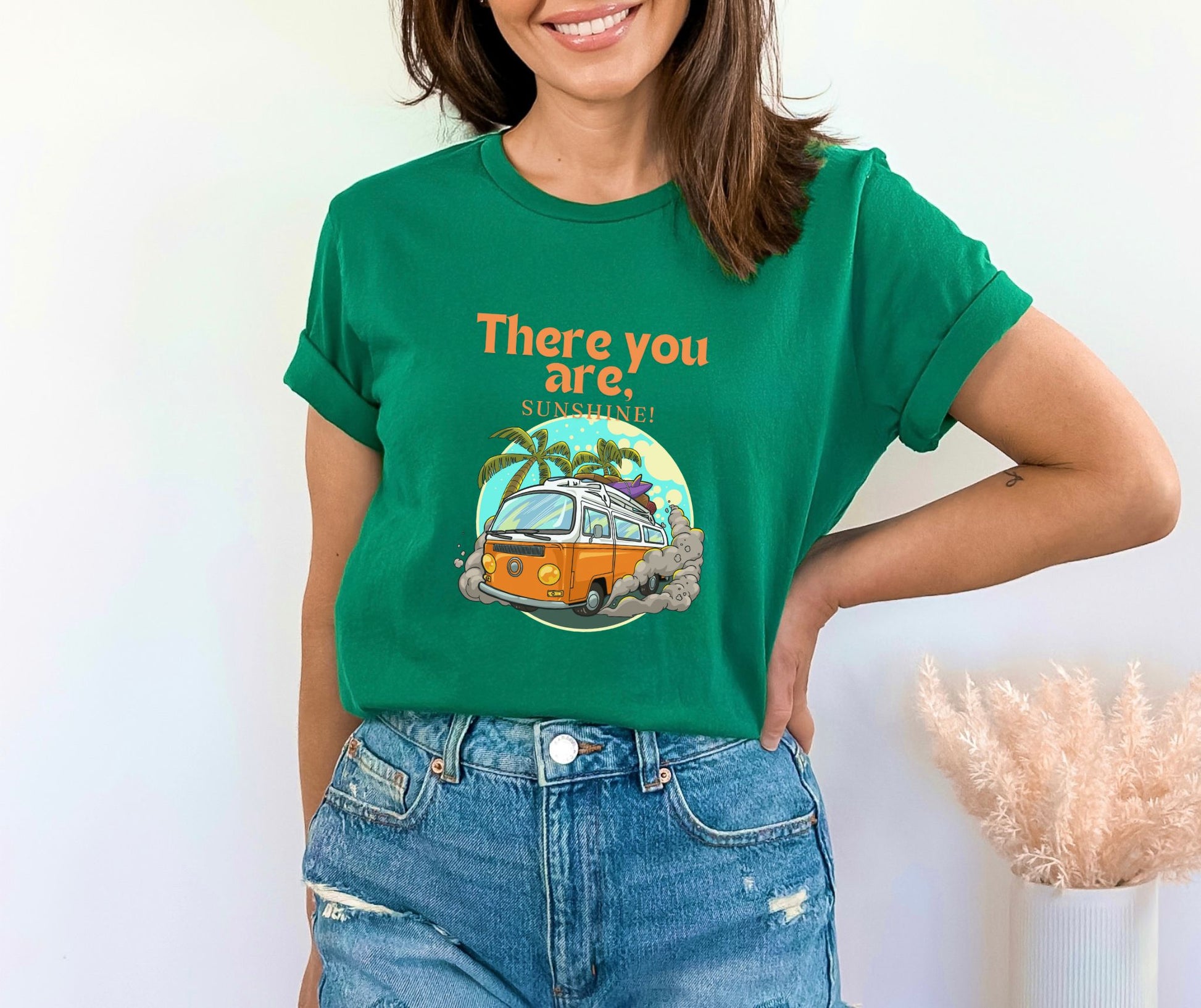 There You Are, Sunshine Heather Kelly T-Shirt