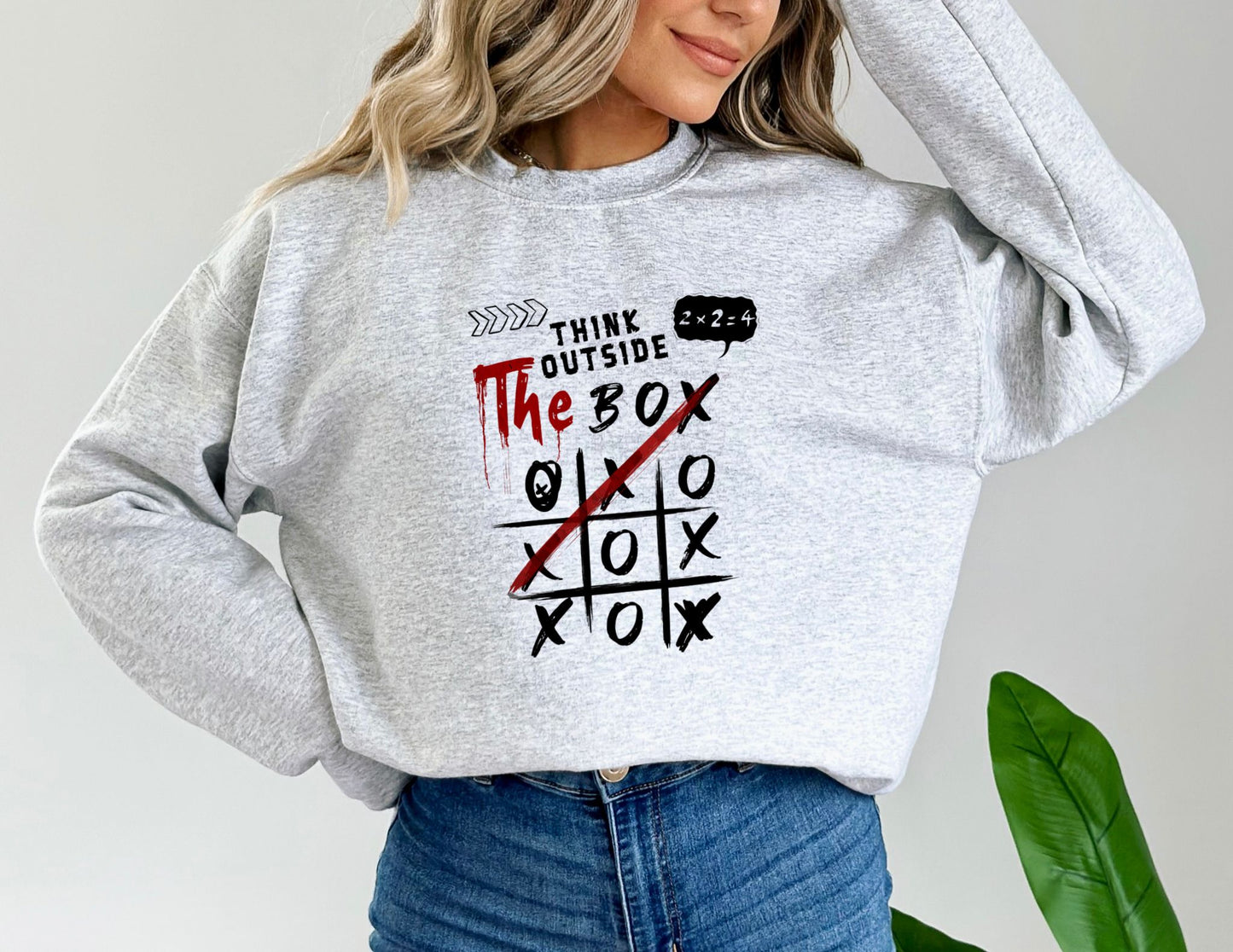 Think Outside the Box Sweatshirt – Redefine Your Limits