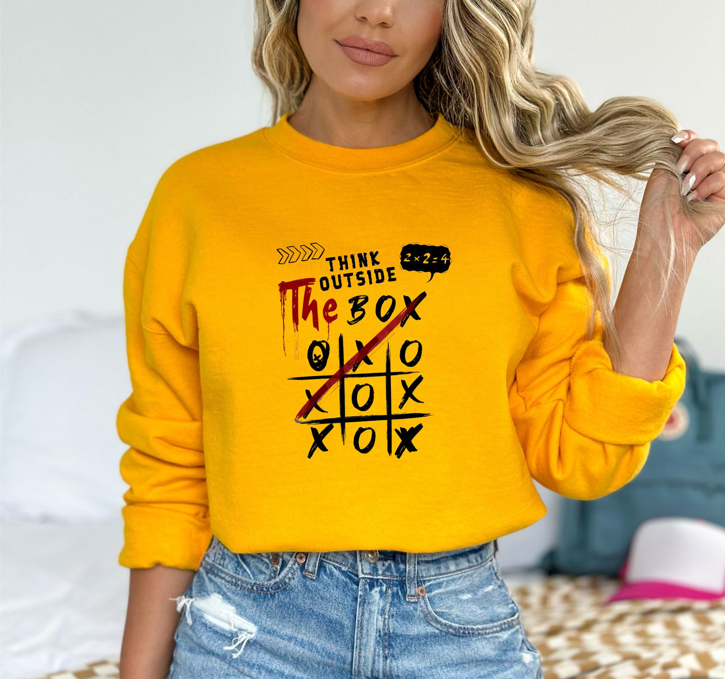 Think Outside the Box Sweatshirt – Redefine Your Limits