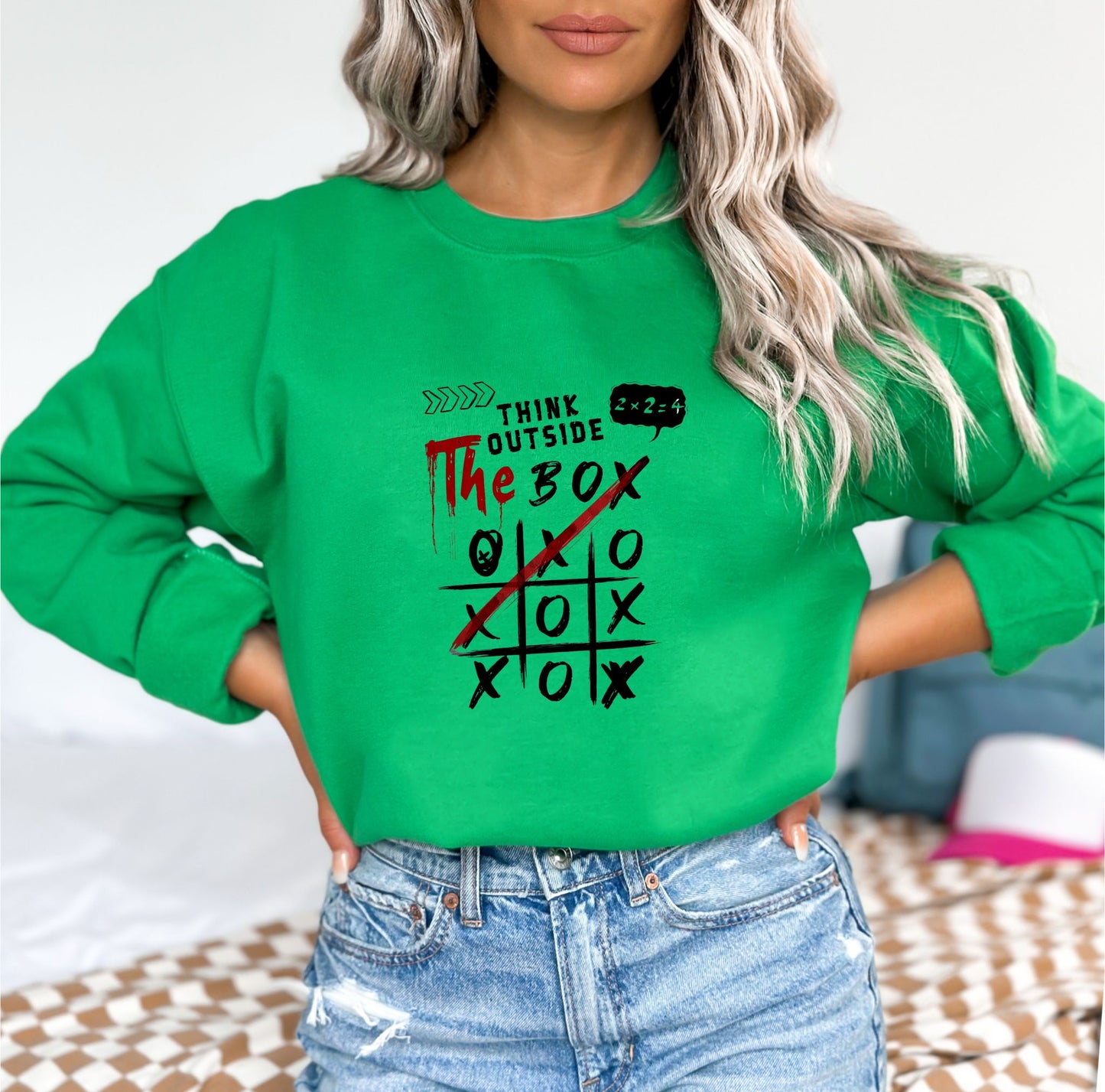 Think Outside the Box Sweatshirt – Redefine Your Limits