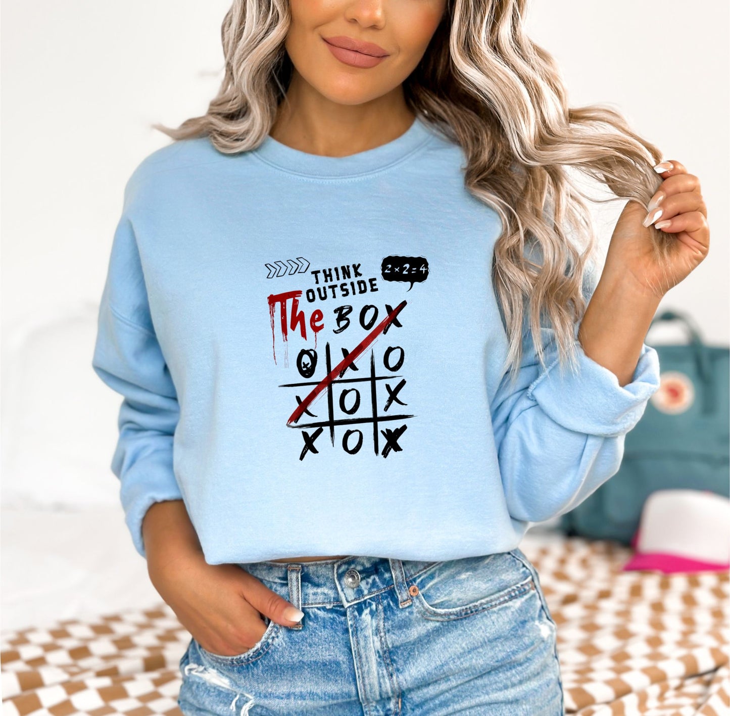 Think Outside the Box Sweatshirt – Redefine Your Limits