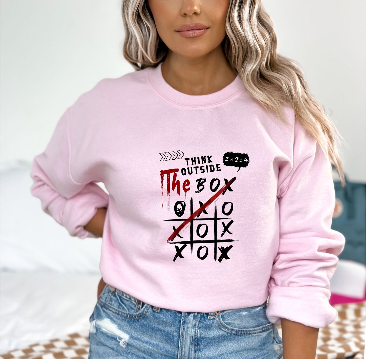 Think Outside the Box Sweatshirt – Redefine Your Limits