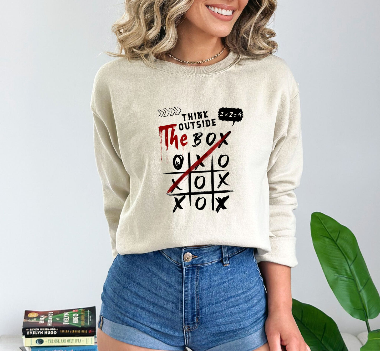 Think Outside the Box Sweatshirt – Redefine Your Limits