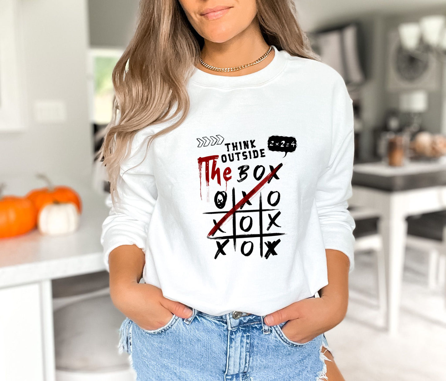 Think Outside the Box Sweatshirt – Redefine Your Limits