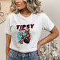 Tipsy Bones Ash T-Shirt