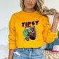 Tipsy Bones Gold Sweatshirt