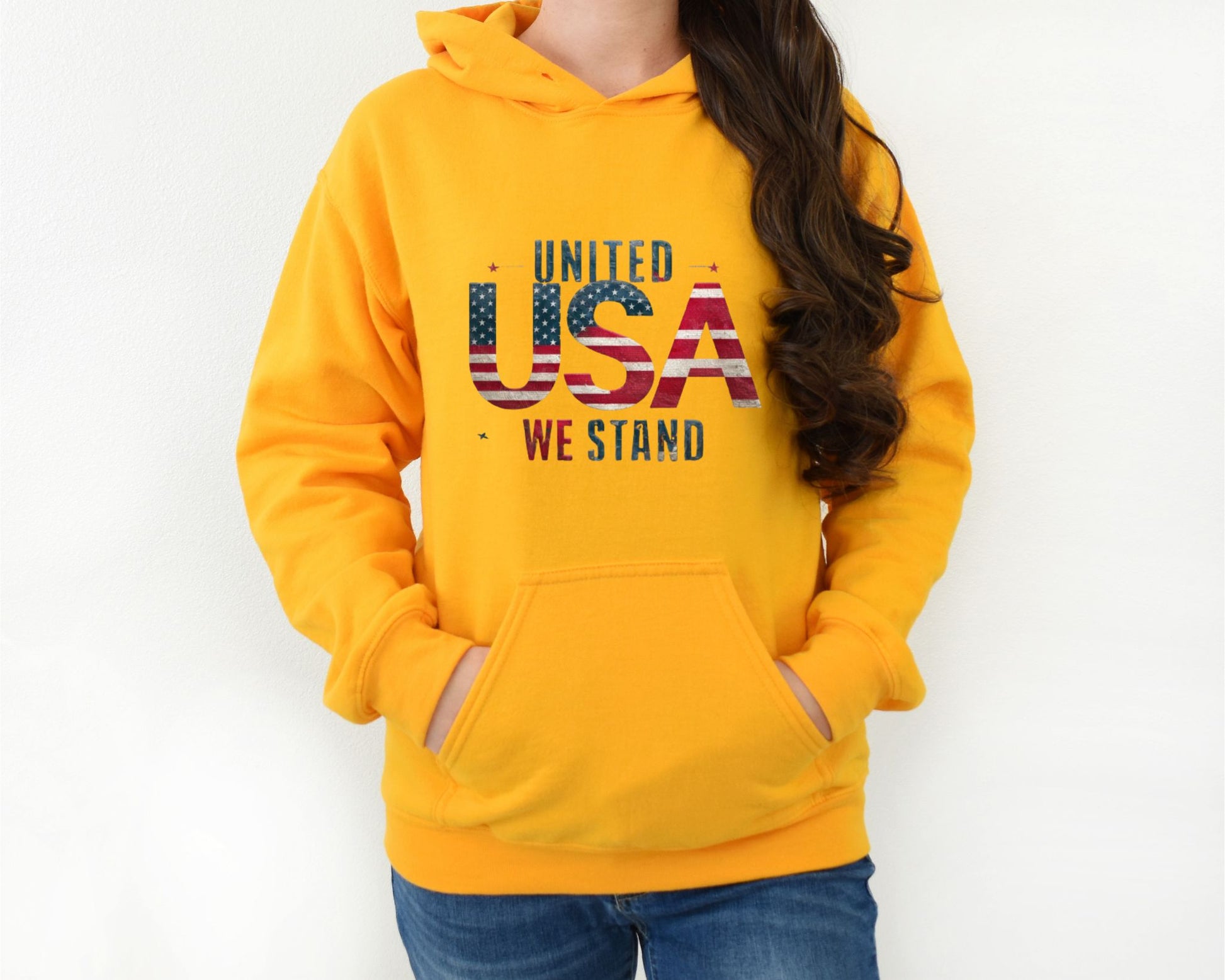 United We Stand Gold Hoodie