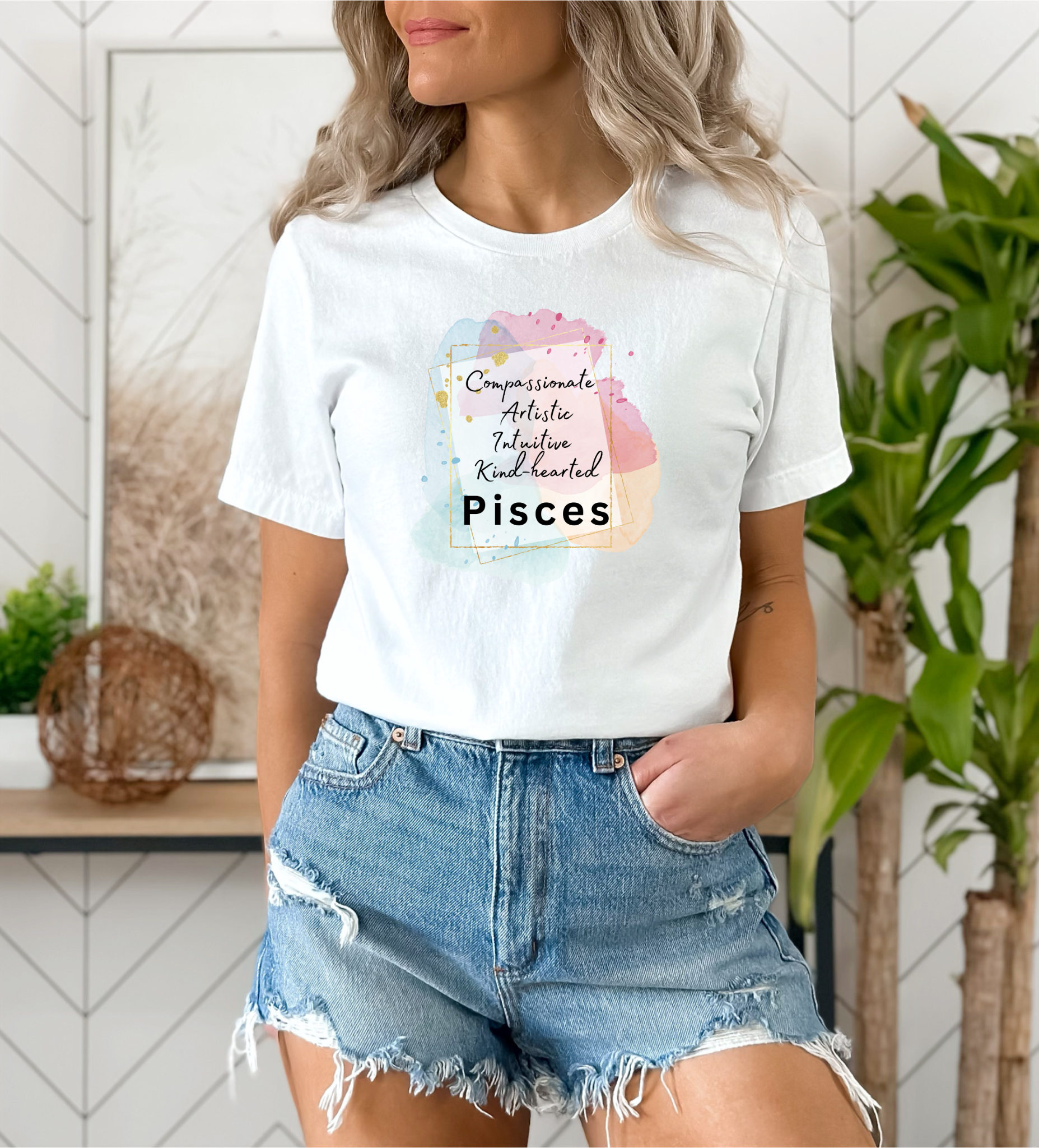 White Pisces T-Shirts for the Dreamers