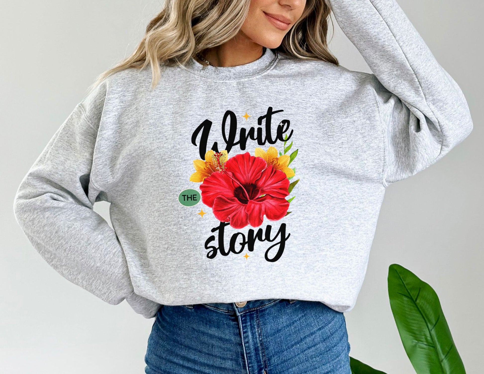 Write the Story Ash Sweatshirt