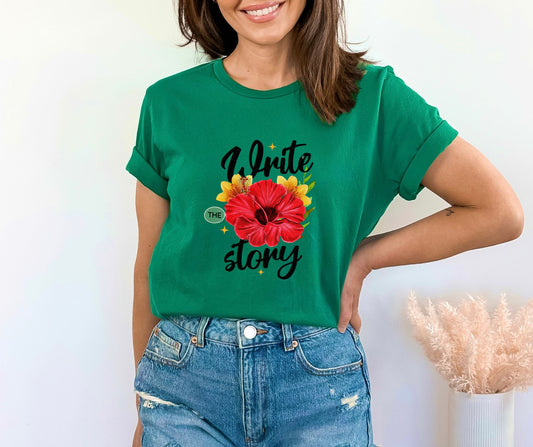 Write the Story Heather Kelly T-Shirt