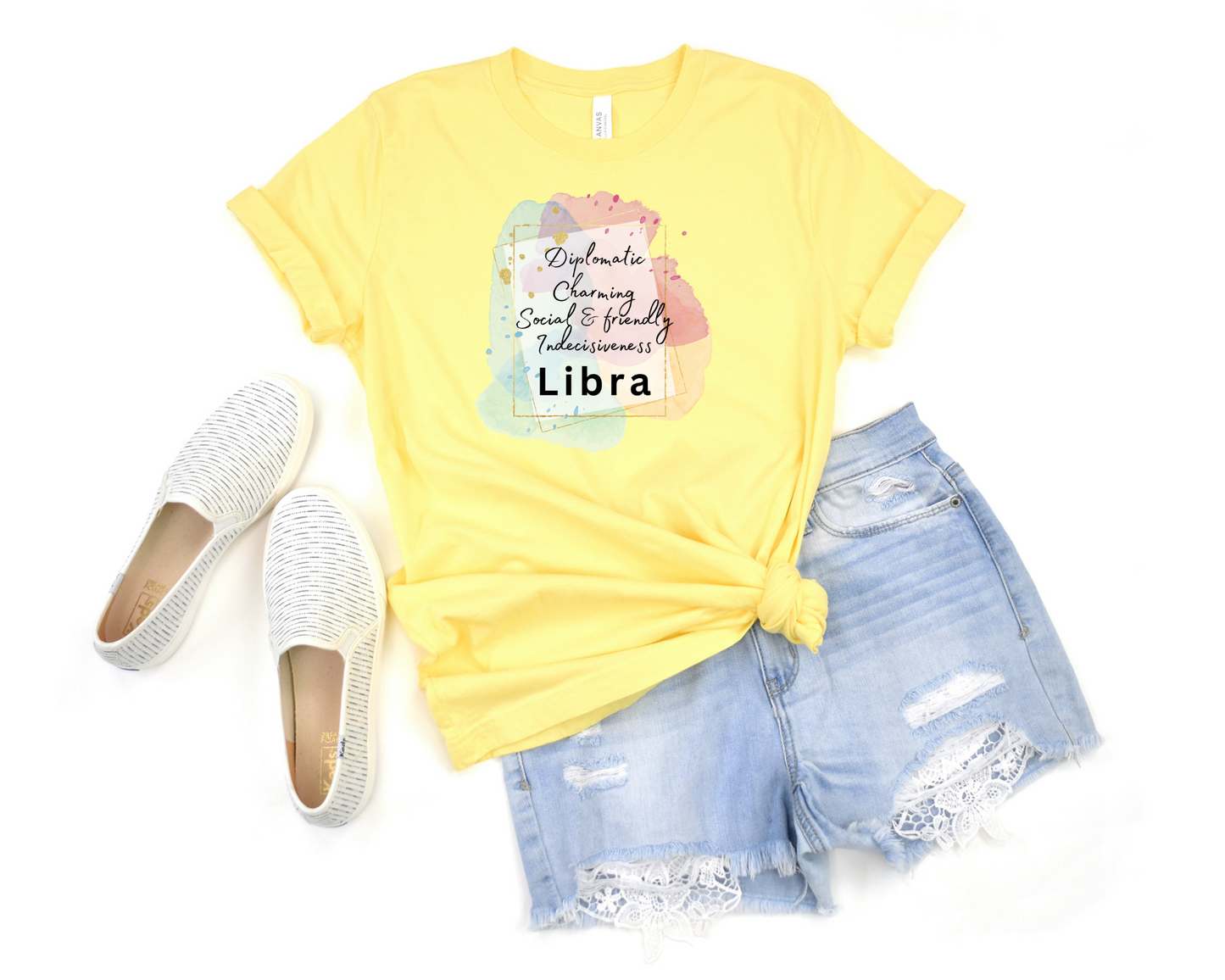 Yellow Libra Shirt