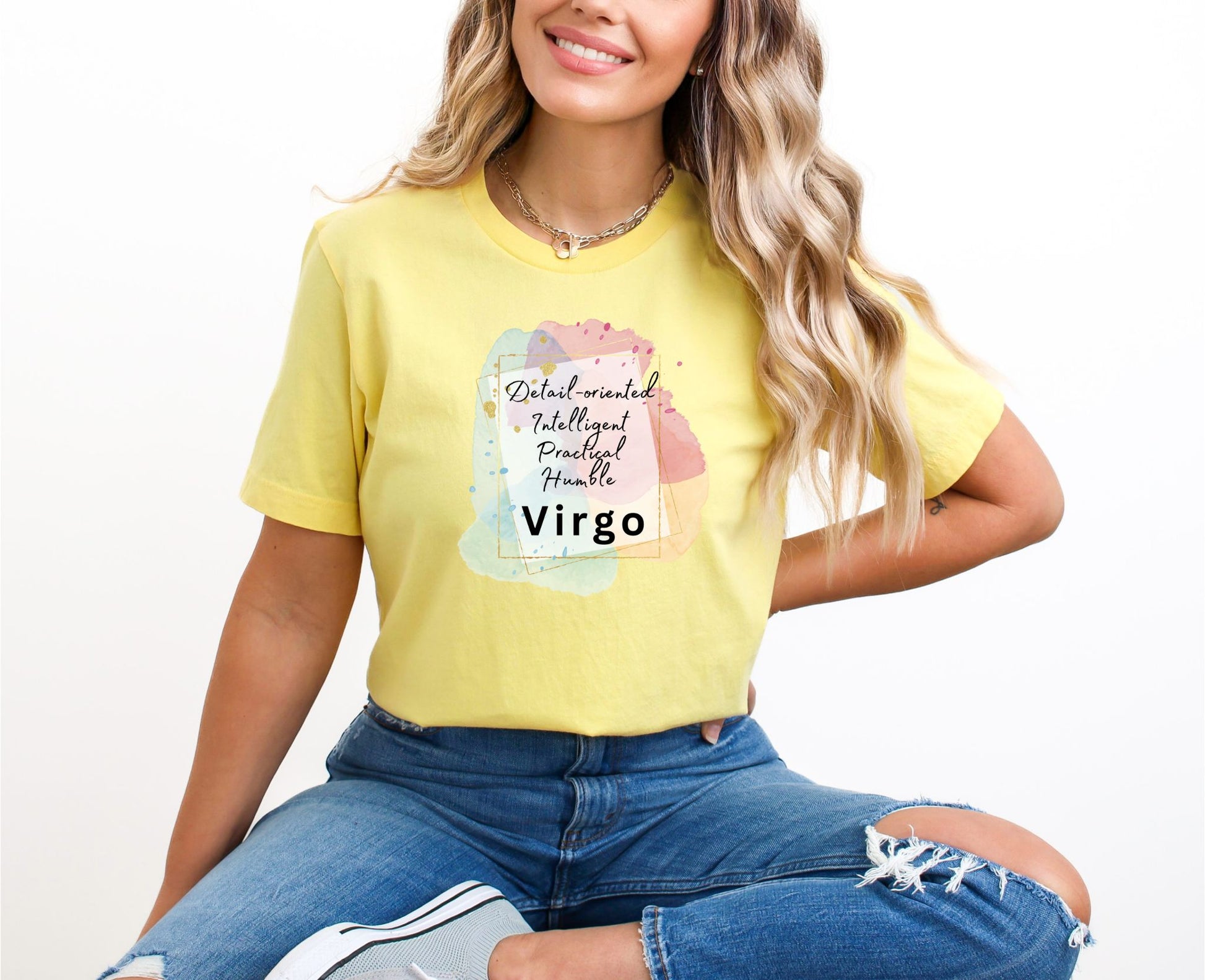 Yellow Virgo Shirt