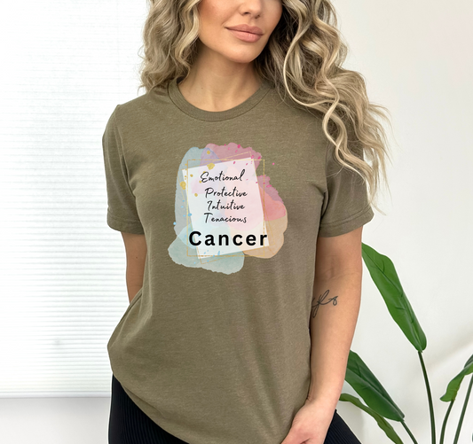 Heather Olive Cancer Shirt