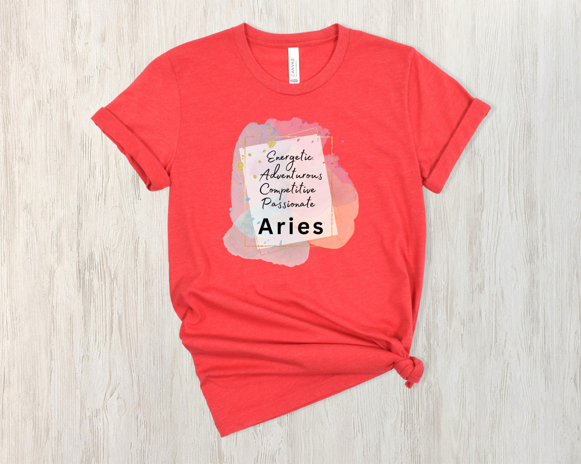 Heather Red Aries Shirt