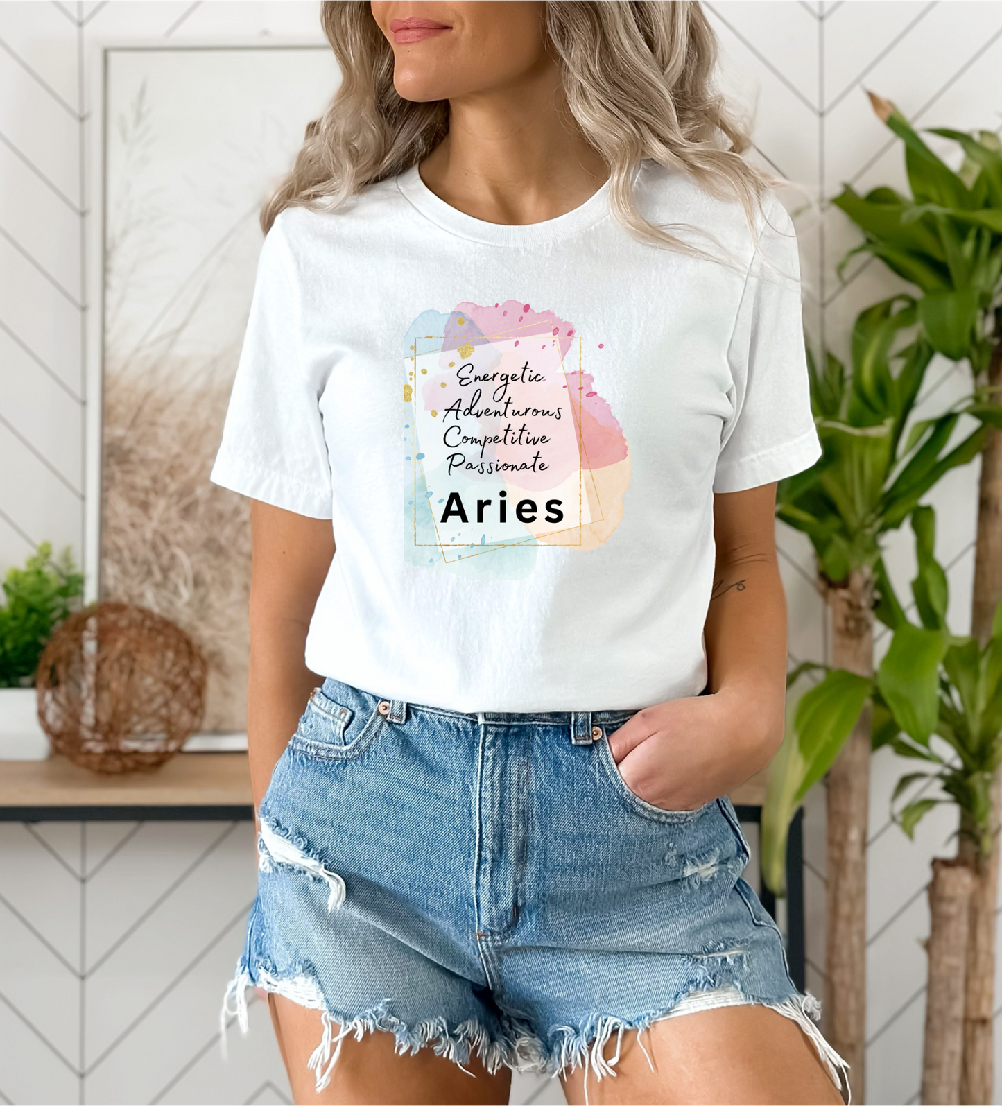 White Aries Shirt