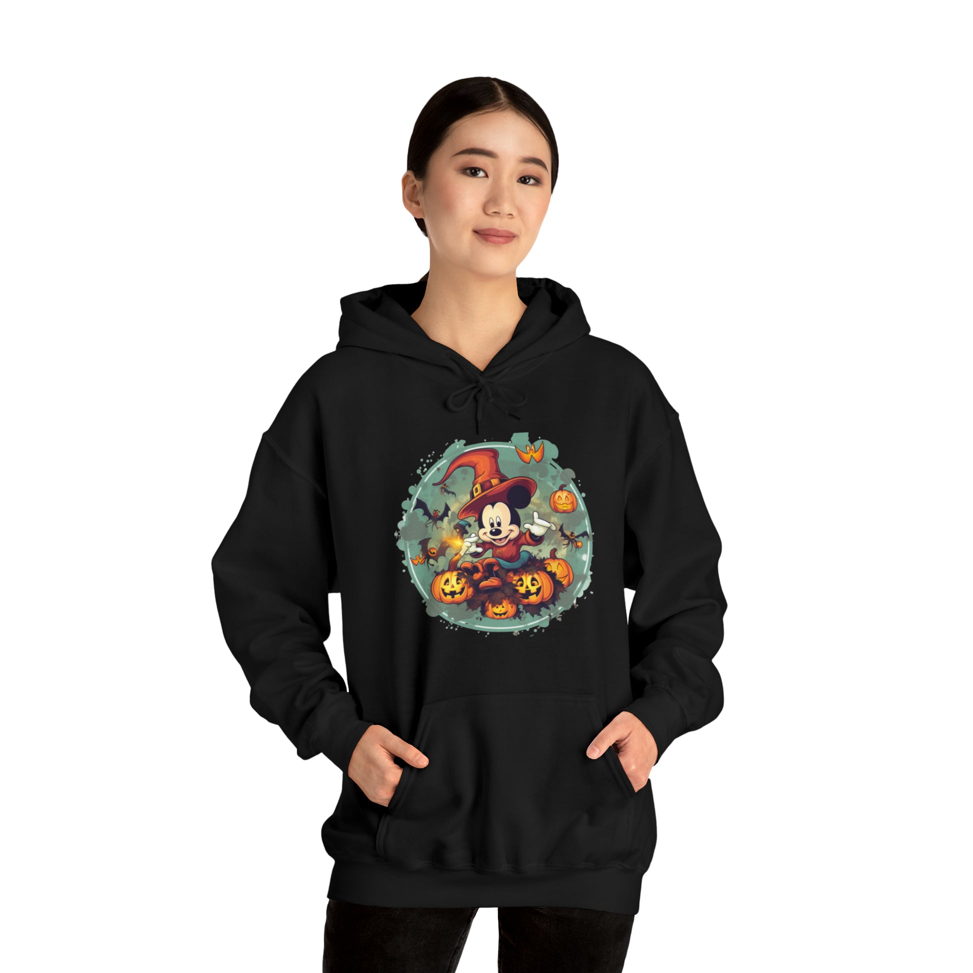 black disney halloween hoodie