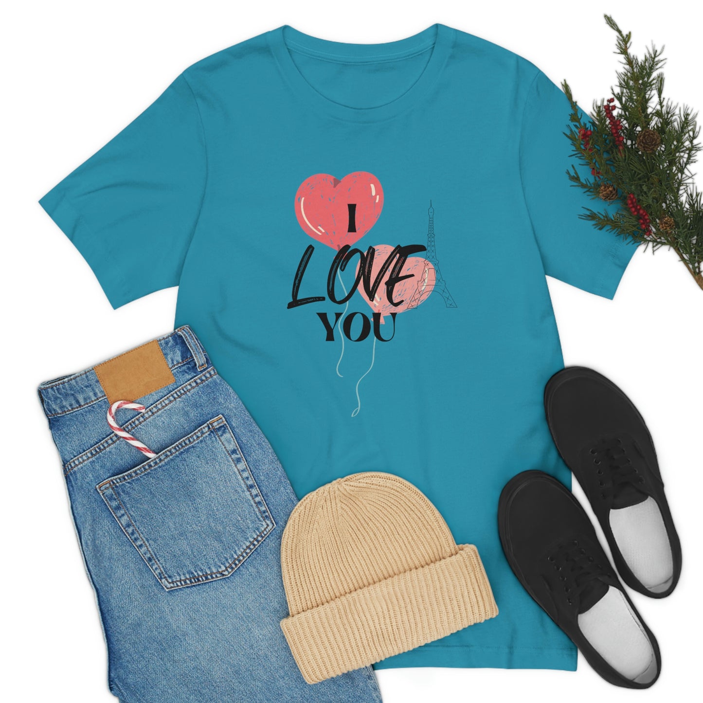 I Love You T-Shirt, Valentine's Day Couple T-Shirt