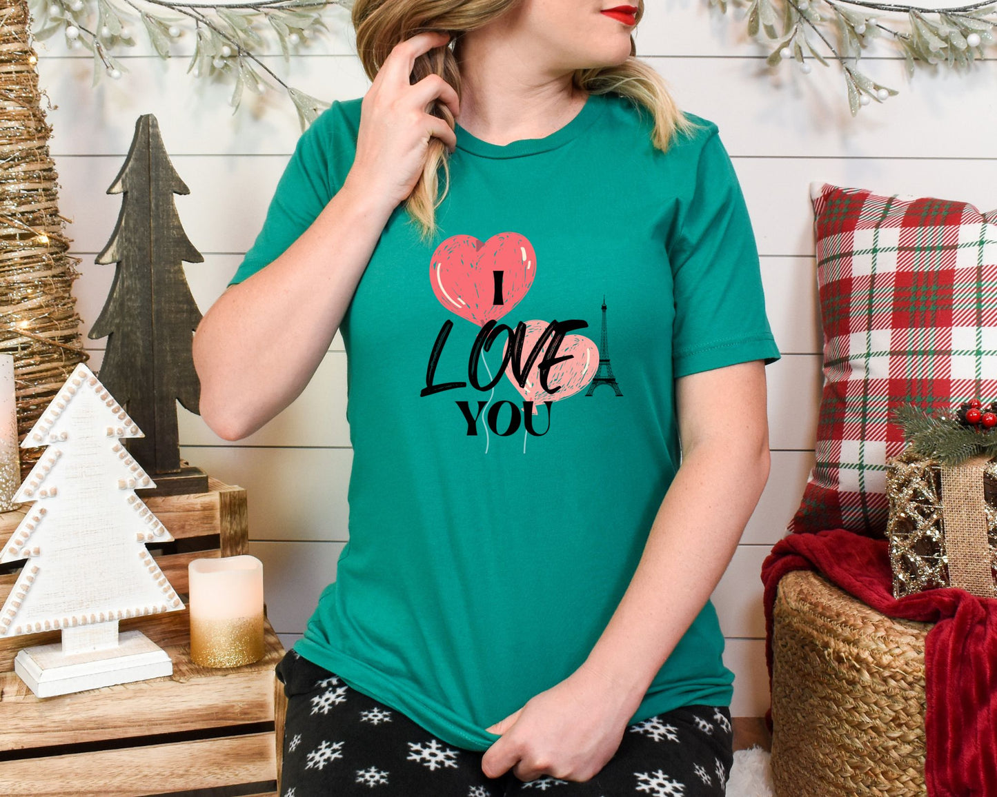 I Love You T-Shirt, Valentine's Day Couple T-Shirt