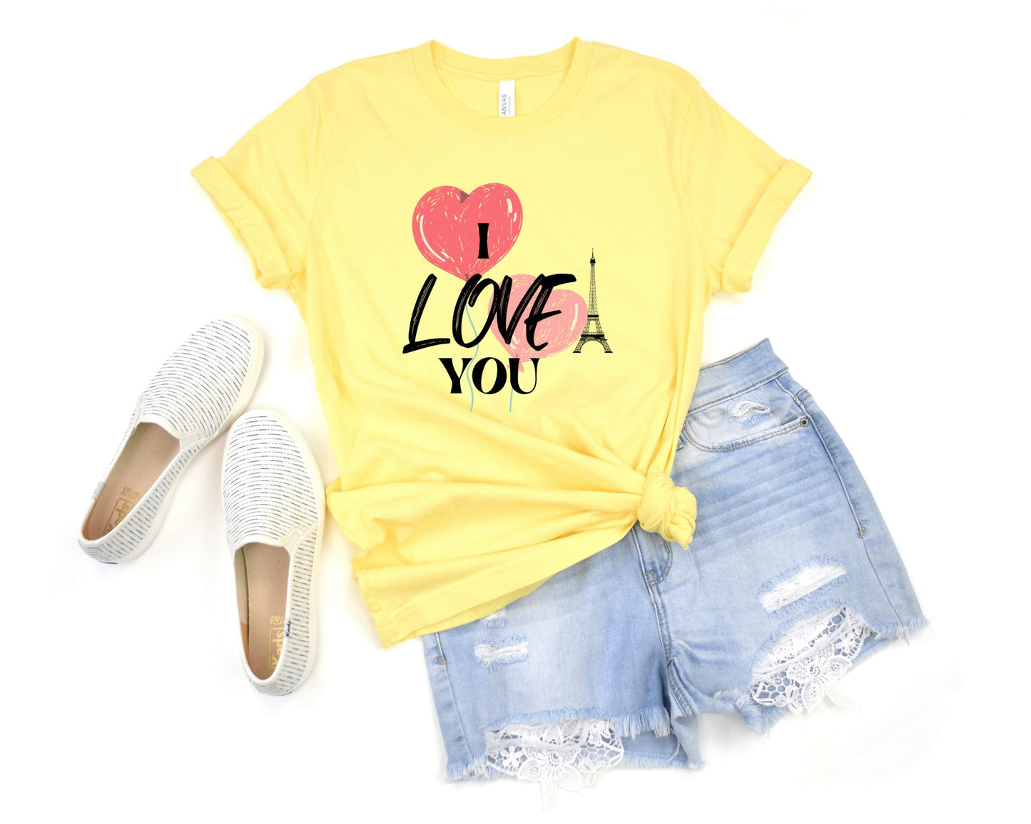 I Love You T-Shirt, Valentine's Day Couple T-Shirt