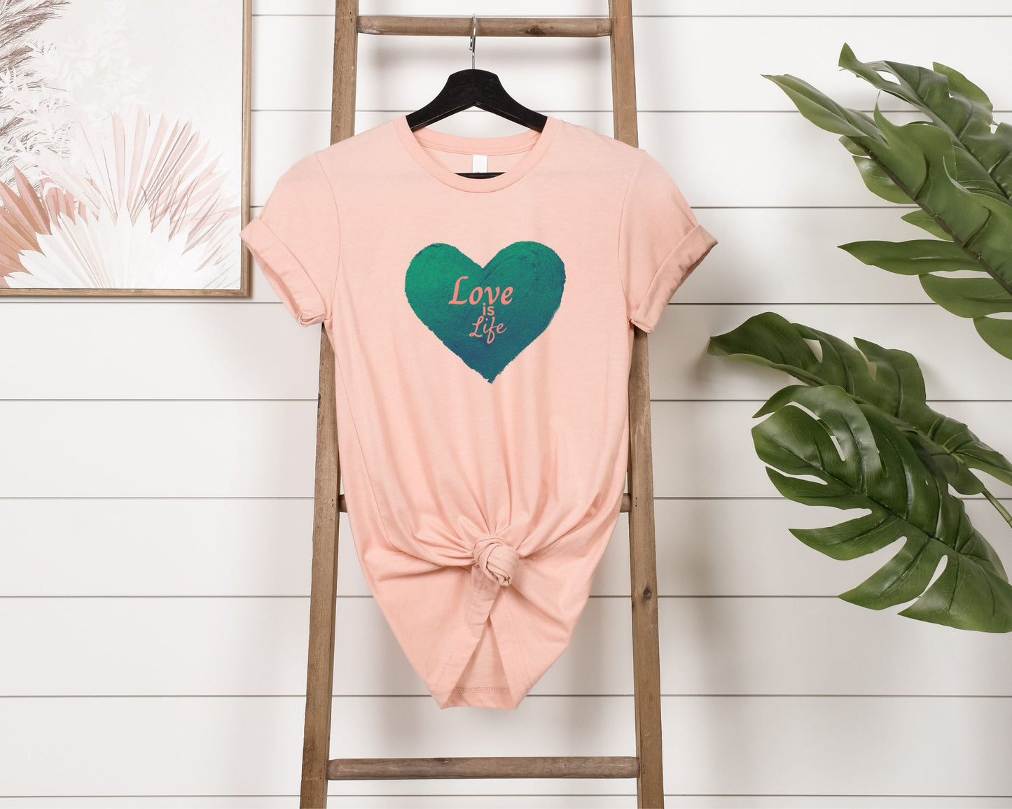 Love is Life T-Shirt, Valentine's day T-Shirt