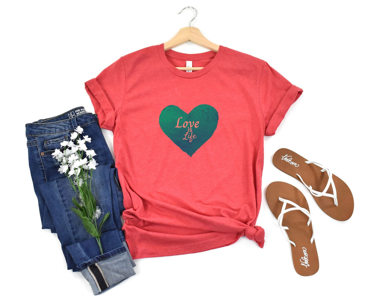 Love is Life T-Shirt, Valentine's day T-Shirt