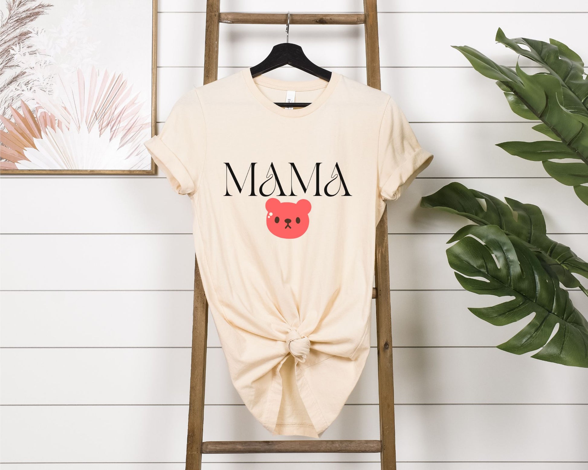 Soft Cream Mama Bear Shirt