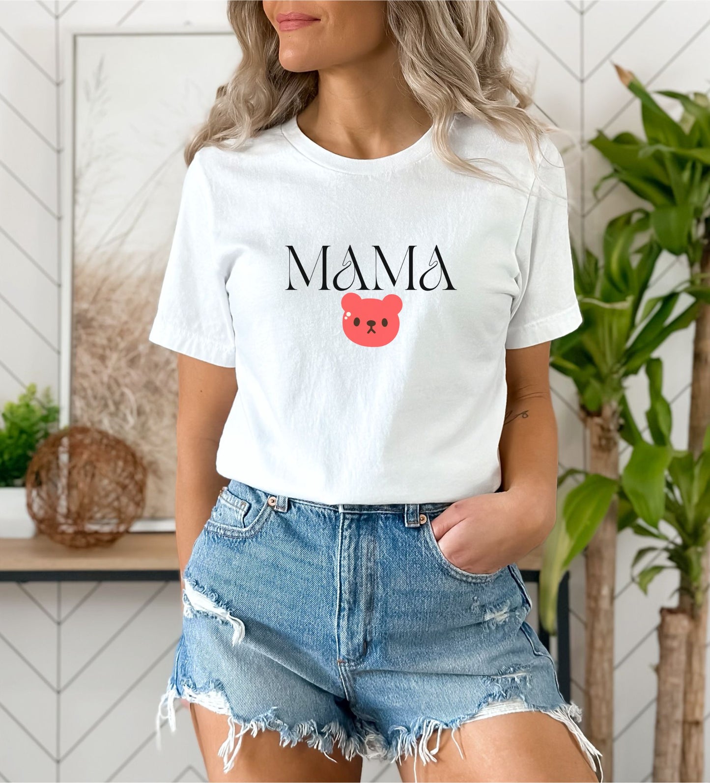 White Mama Bear Shirt