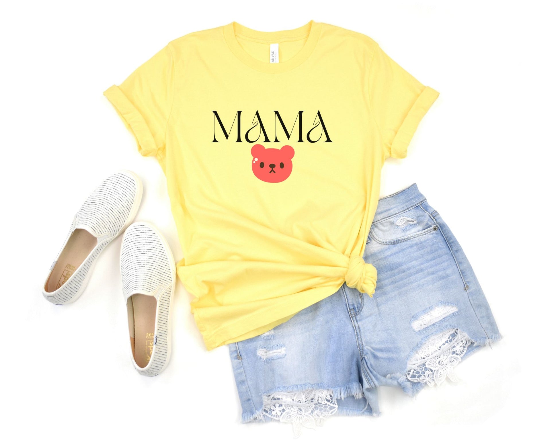 Yellow Mama Bear Shirt