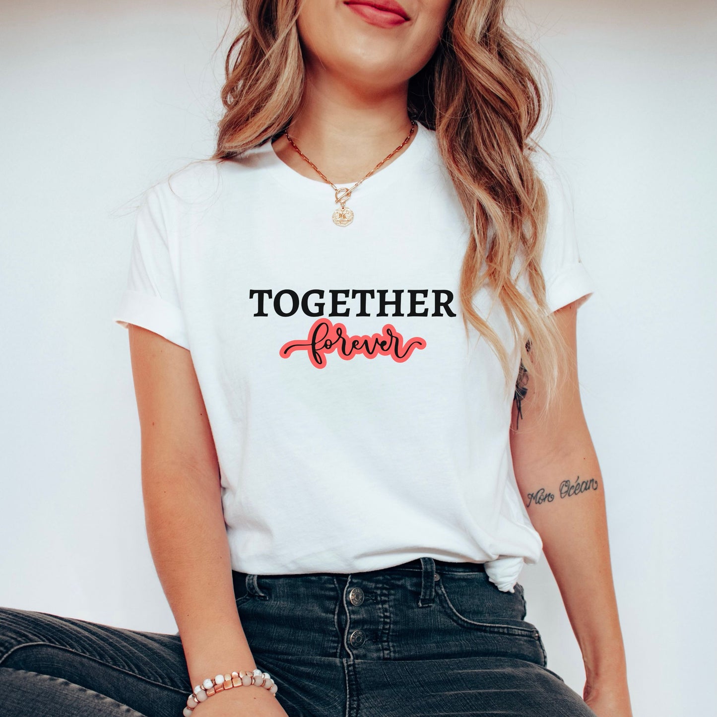 White Together Forever Shirt