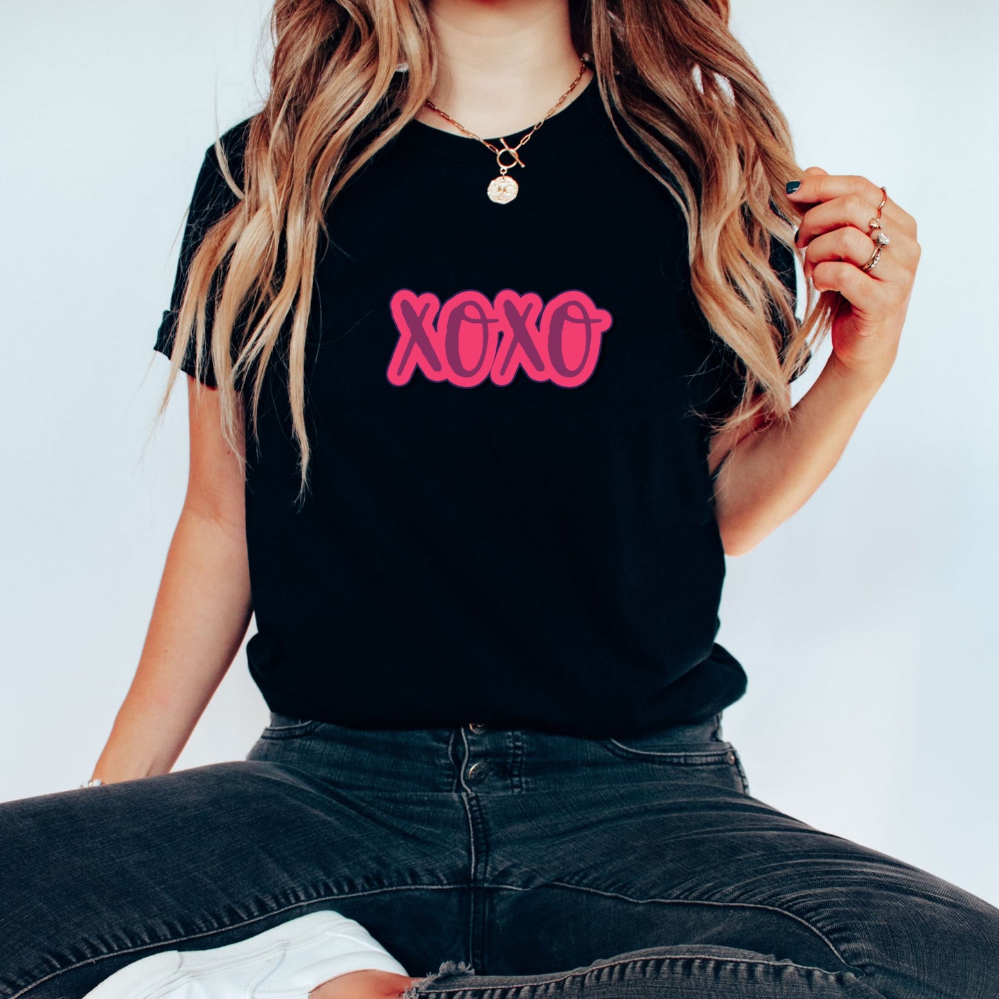 Black XOXO Shirt