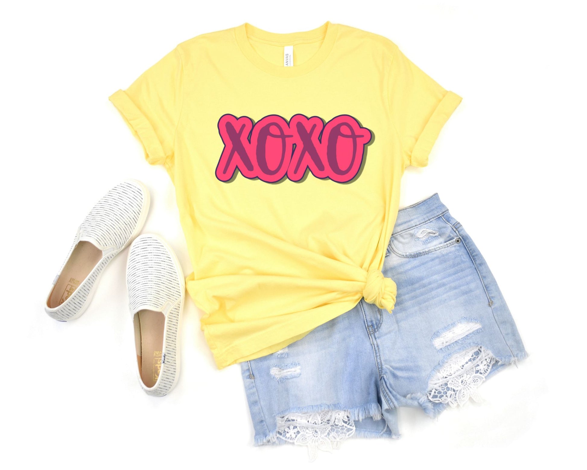 Yellow XOXO Shirt