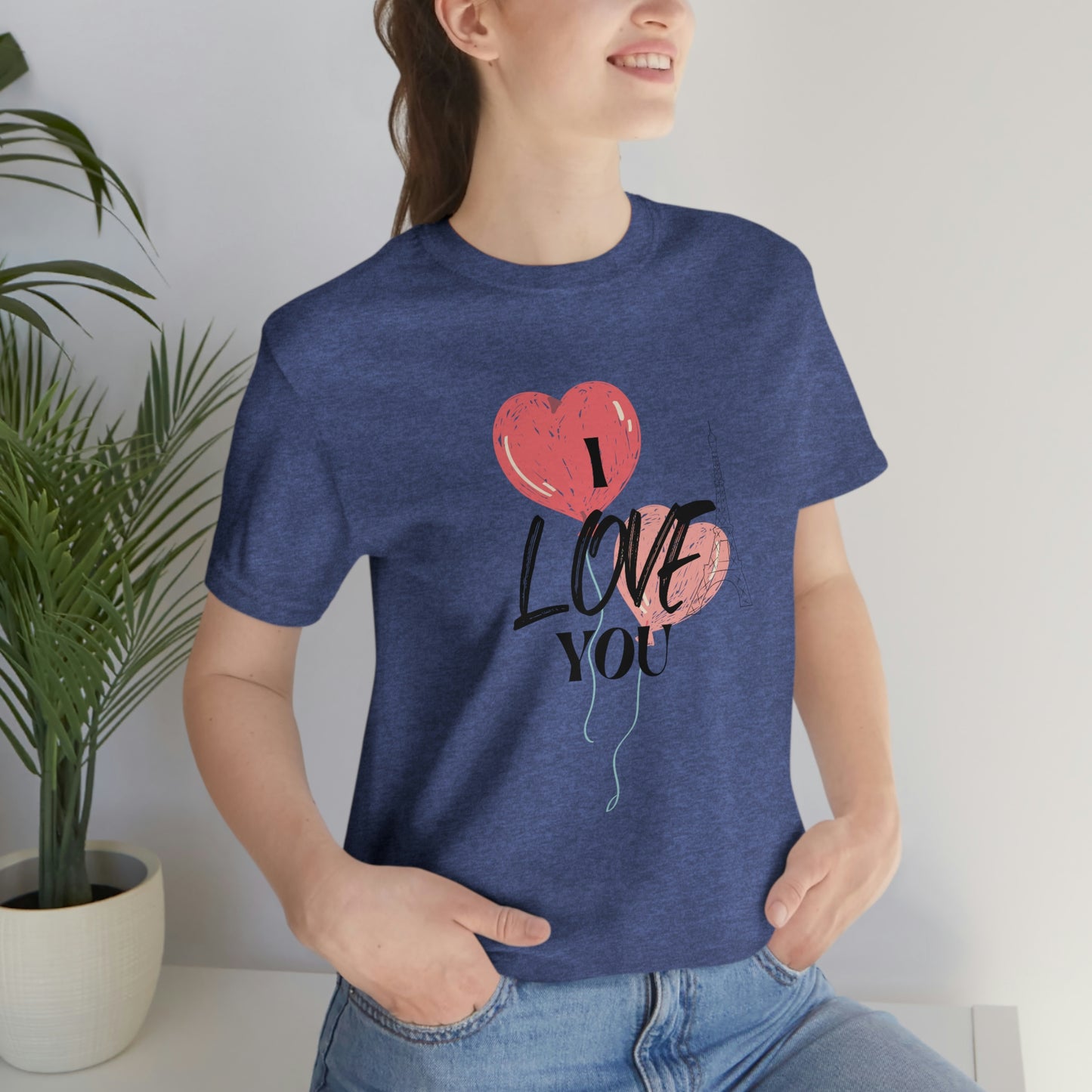 I Love You T-Shirt, Valentine's Day Couple T-Shirt